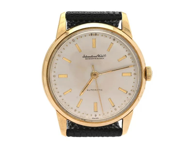 IWC 36mm 18k yellow gold