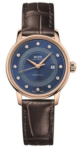 Mido Baroncelli 30mm Blue