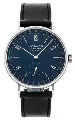 NOMOS Tangente Neomatik 182 41mm Stainless steel Blue