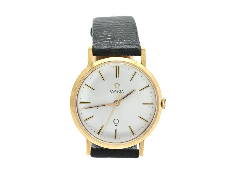 Omega BA 131.0541 34mm 18k yellow gold