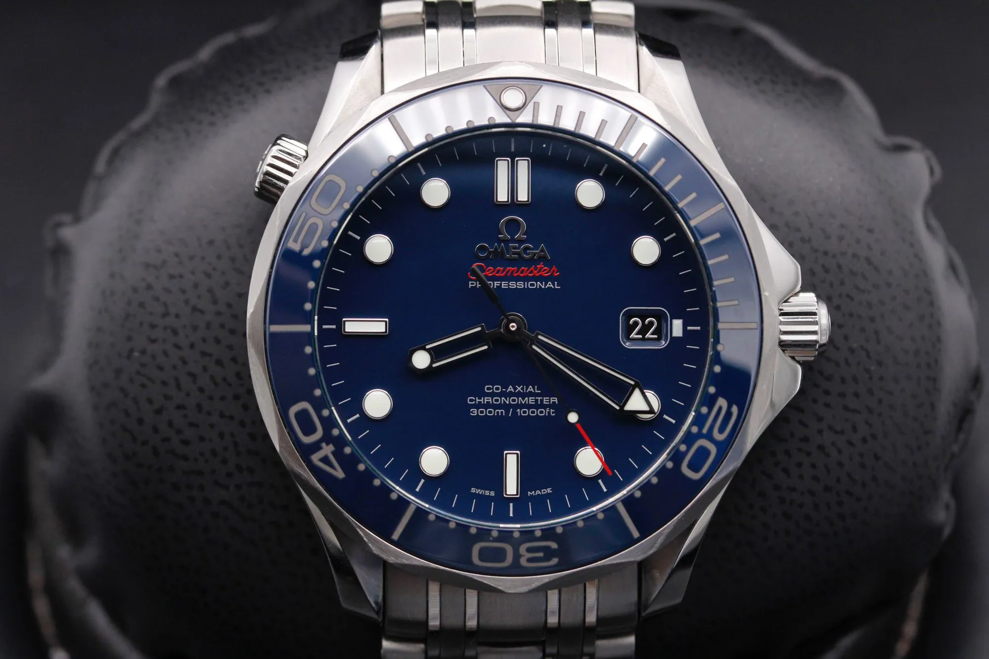 Omega Seamaster Diver 300M 212.30.41.20.03.001 41mm Stainless steel Blue