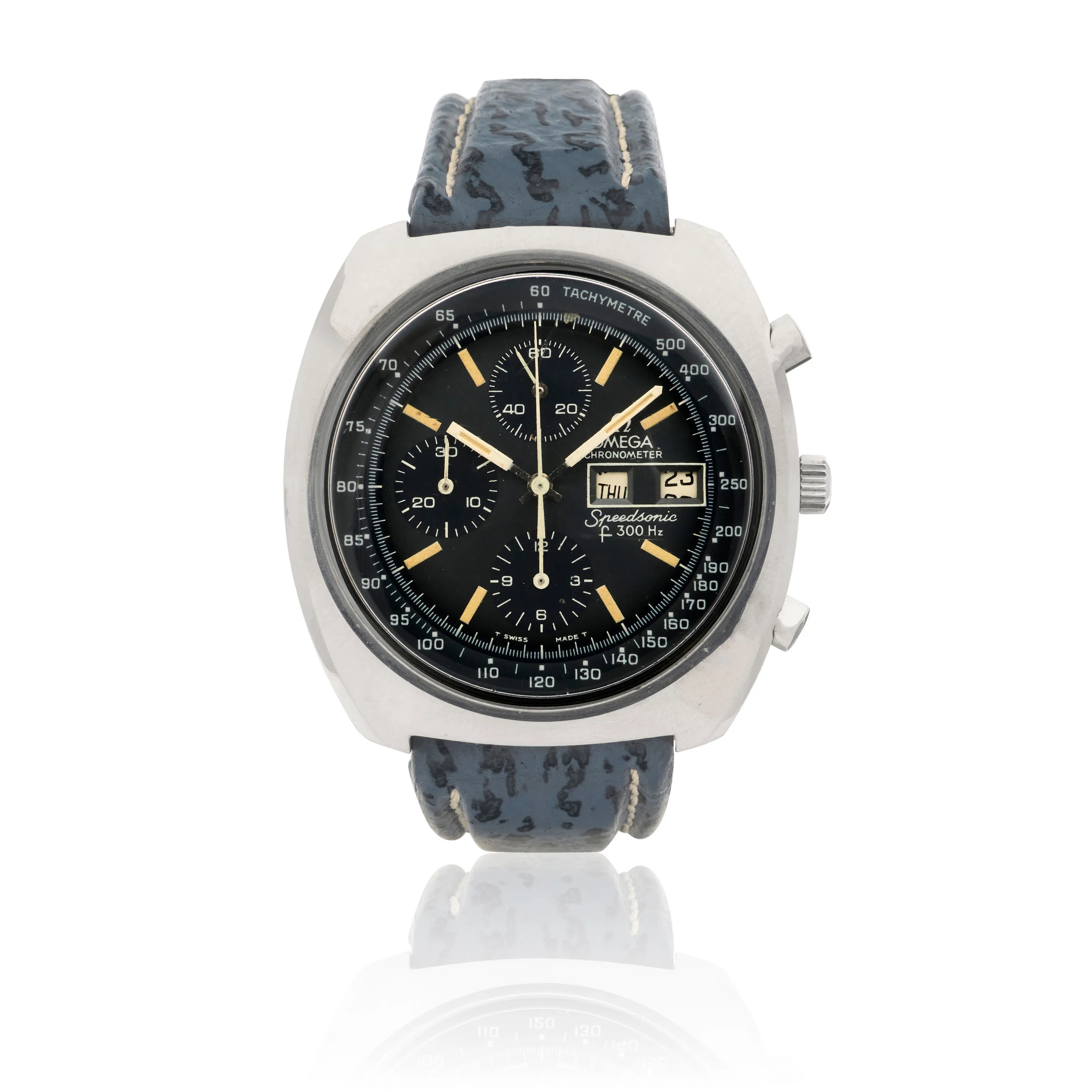 Omega Speedmaster 188.0002 43mm Stainless steel Blue