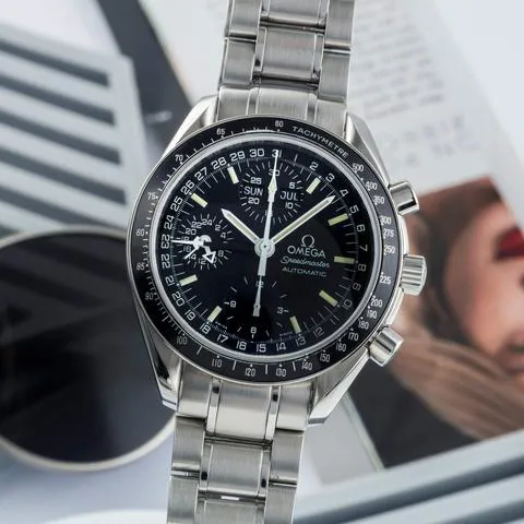 Omega Speedmaster Day Date 3520.50.00 39mm Stainless steel Black