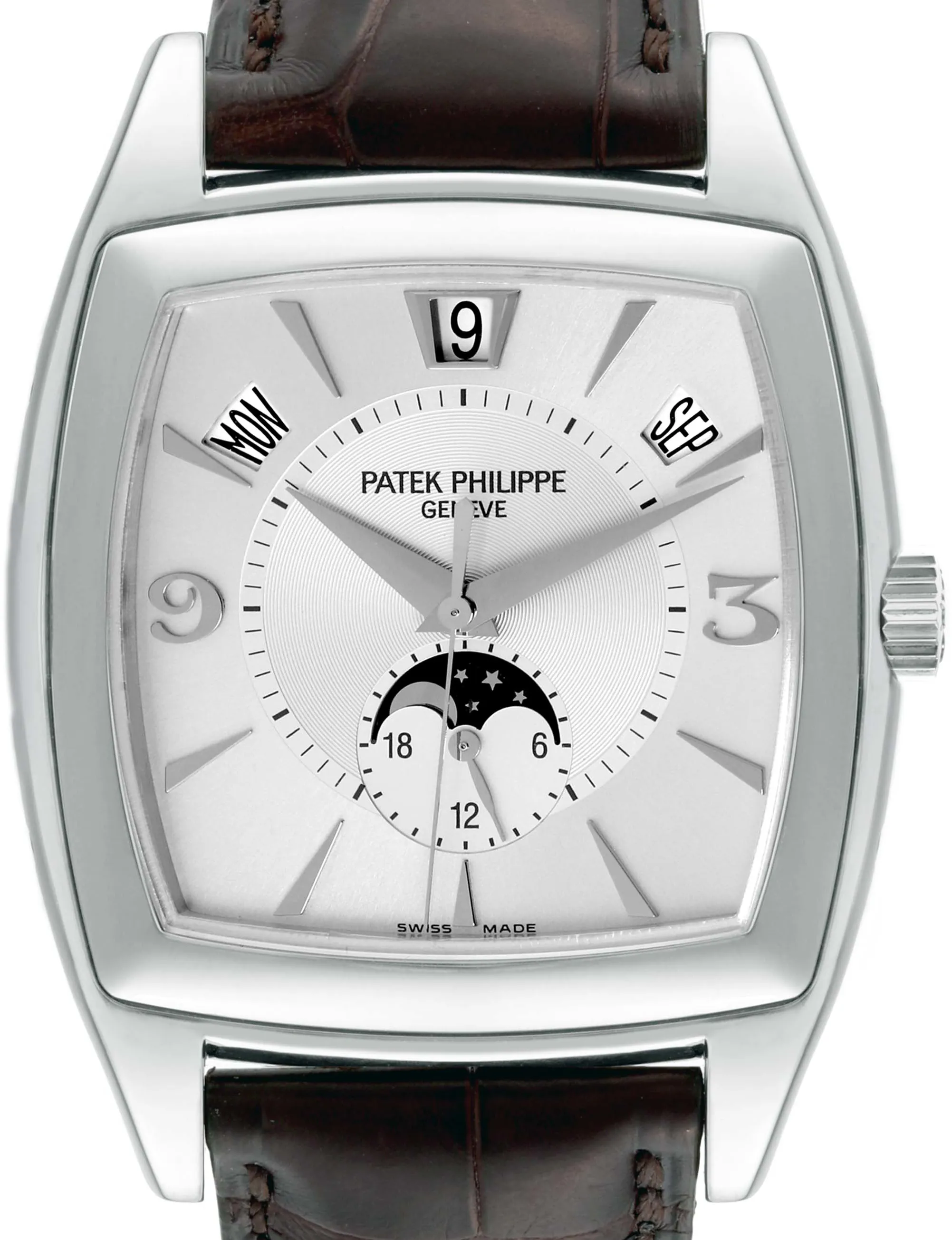 Patek Philippe Gondolo 5135G-001 51mm White gold and 18k white gold Silver