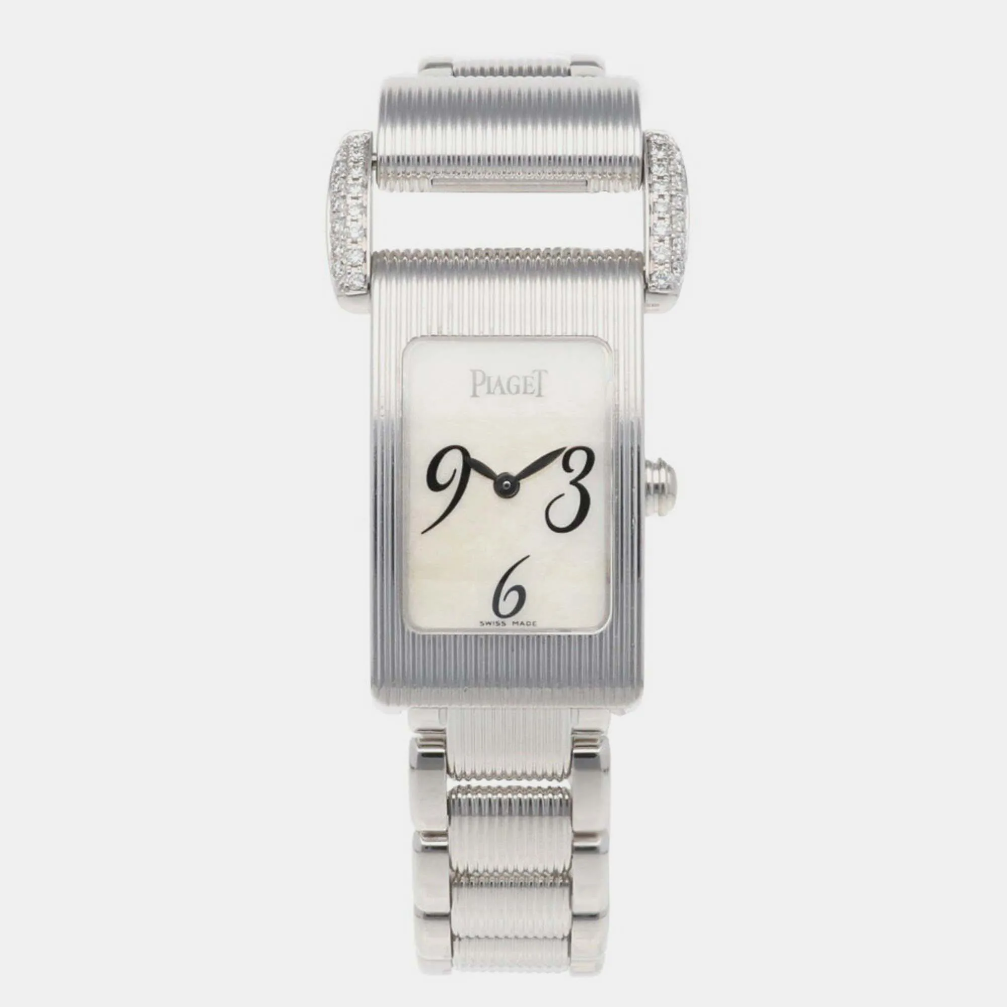 Piaget Protocole 17mm White gold and 18k white gold