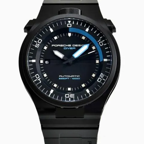 Porsche Design Diver 11.6780.45.43.1218 47mm Stainless steel Black