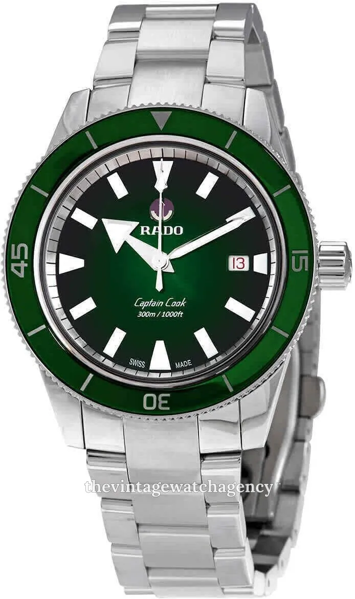 Rado Captain Cook R32105313 42mm Stainless steel Green