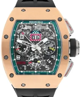 Richard Mille RM 011 RM011 AJ RG Rose gold Skeletonized