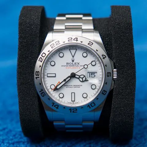 Rolex Explorer II 226570 42mm Stainless steel White