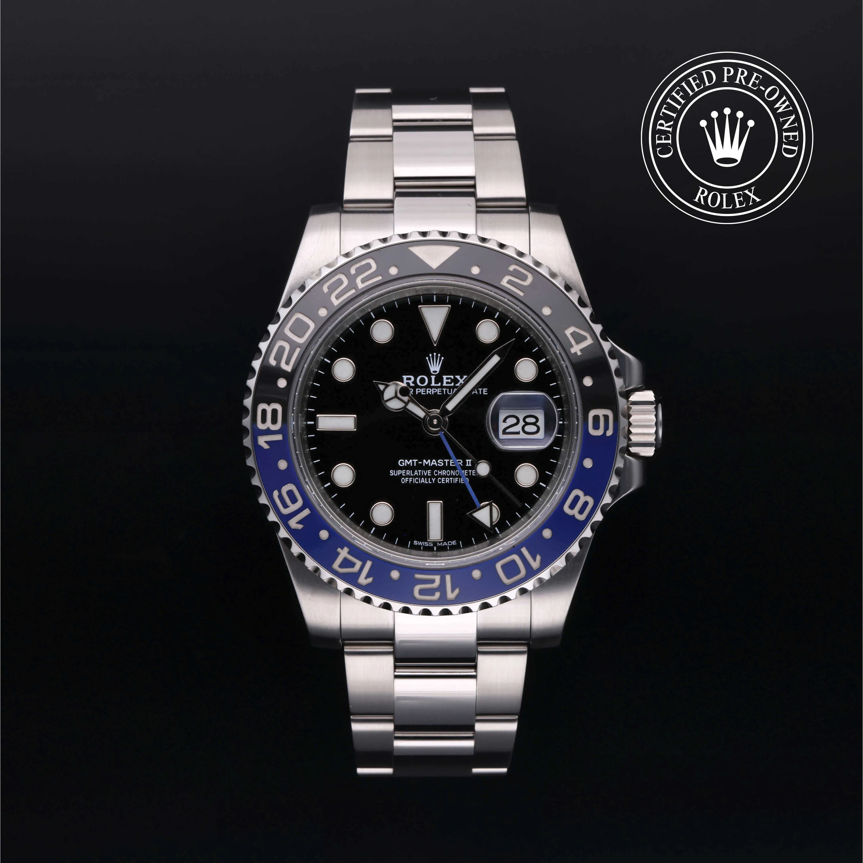 Rolex GMT-Master II 116710BLNR-0002 40mm Oystersteel Black