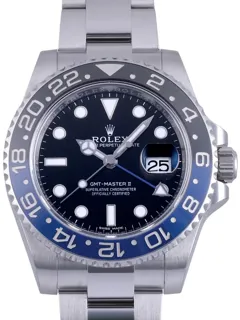 Rolex GMT-Master II 116710BLNR Stainless steel Noir