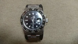 Rolex GMT-Master II 116710LN Stainless steel Noir