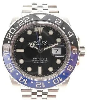 Rolex GMT-Master II 126710BLNR Stainless steel Noir