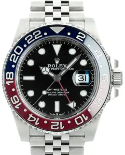 Rolex GMT-Master II 126710BLRO Stainless steel Noir