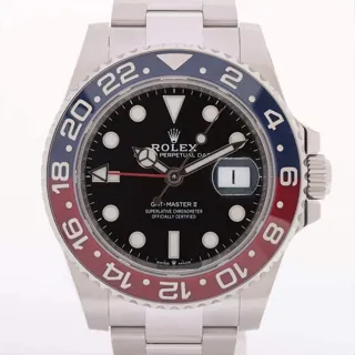 Rolex GMT-Master II 126710BLRO Stainless steel Noir