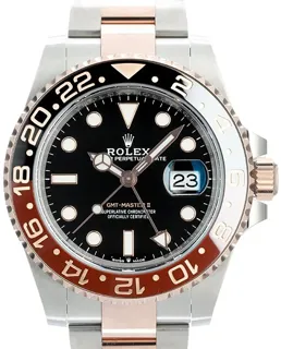 Rolex GMT-Master II 126711CHNR Yellow gold and Stainless steel Noir