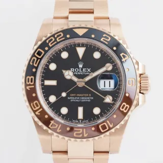 Rolex GMT-Master II 126715CHNR Everose gold Noir