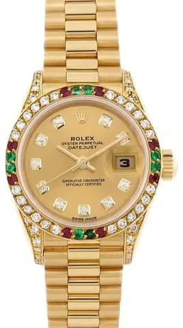 Rolex Lady-Datejust 69038G 26mm Yellow gold Gold