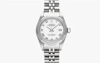 Rolex Lady-Datejust 69173 Stainless steel Blanc