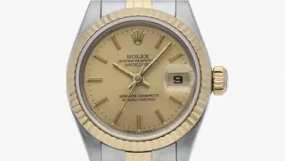 Rolex Lady-Datejust 69173 Yellow gold and Stainless steel Champagne