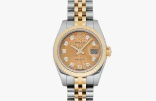 Rolex Lady-Datejust 179173/10 Stainless steel Champagne