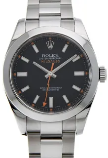 Rolex Milgauss 116400 Stainless steel Noir