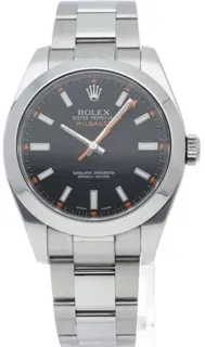 Rolex Milgauss 116400 Stainless steel Noir