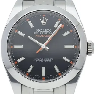 Rolex Milgauss 116400 Stainless steel Noir