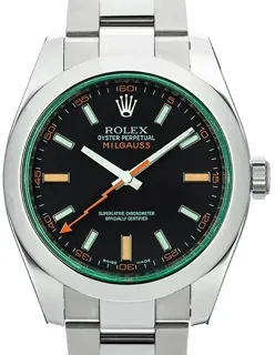 Rolex Milgauss 116400GV Stainless steel Noir