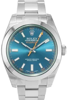 Rolex Milgauss 116400GV Stainless steel Blue