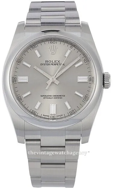 Rolex Oyster Perpetual 116000-0009 36mm Stainless steel Silver