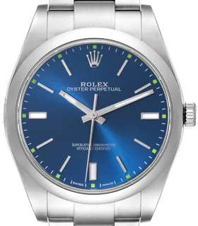 Rolex Oyster Perpetual 39 114300 Stainless steel Blue