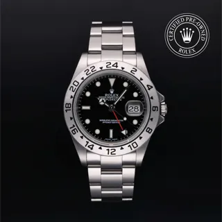 Rolex Oyster Perpetual Explorer 16570-0005 Oystersteel Black