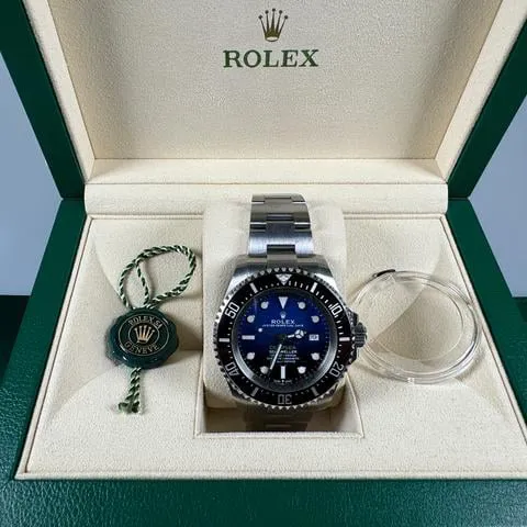 Rolex Sea-Dweller Deepsea 126660 44mm Stainless steel Blue