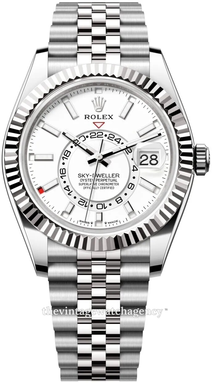 Rolex Sky-Dweller 336934-0004 42mm White gold and Oystersteel White