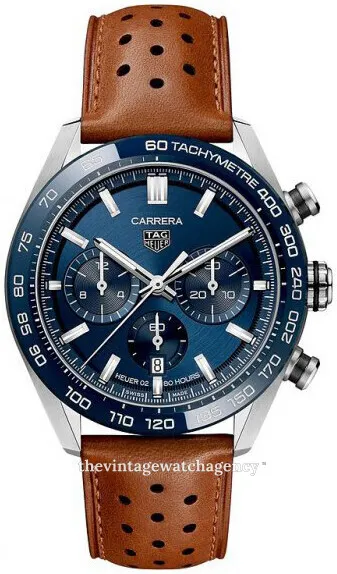 TAG Heuer Carrera CBN2A1A.FC6537 44mm Stainless steel Brown