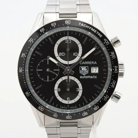 TAG Heuer Carrera CV2010 41mm Stainless steel Black