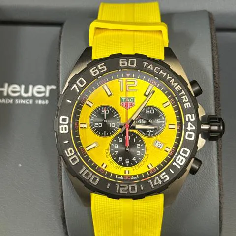 TAG Heuer Formula 1 CAZ101AM.FT8054 43mm Stainless steel Yellow