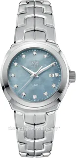 TAG Heuer Link Lady WBC1313.BA0600 32mm Stainless steel Gray