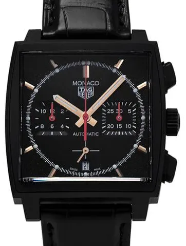 TAG Heuer Monaco CBL2180.FC6497 39mm Stainless steel Black