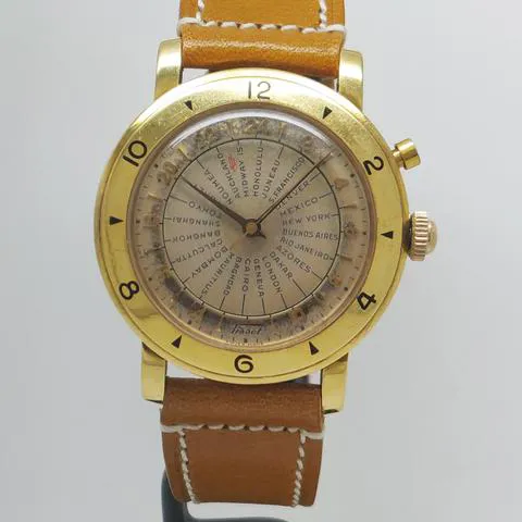 Tissot Navigator 36mm Yellow gold Silver