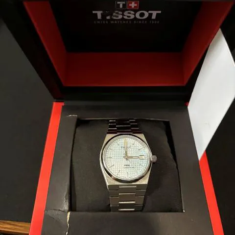 Tissot PRX T137.407.11.351.00 40mm Stainless steel Ice blue