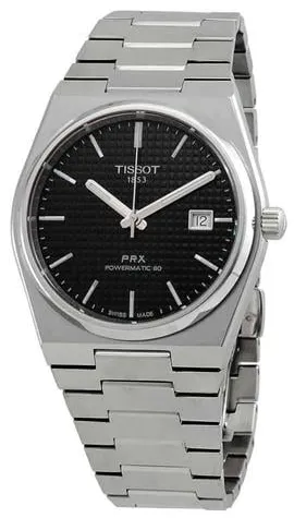 Tissot PRX T1374071105100 40mm Stainless steel Black