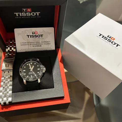 Tissot Seastar 1000 T120.407.11.051.00 43mm Stainless steel Black