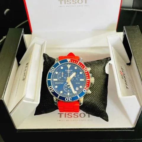 Tissot Seastar 1000 T120.417.11.041.03 45.5mm Stainless steel Blue