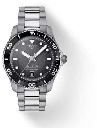 Tissot Seastar 1000 40mm Stainless steel Black