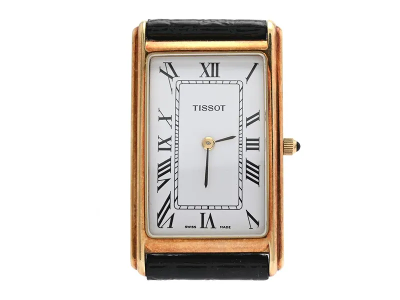 Tissot 21mm 14k yellow gold