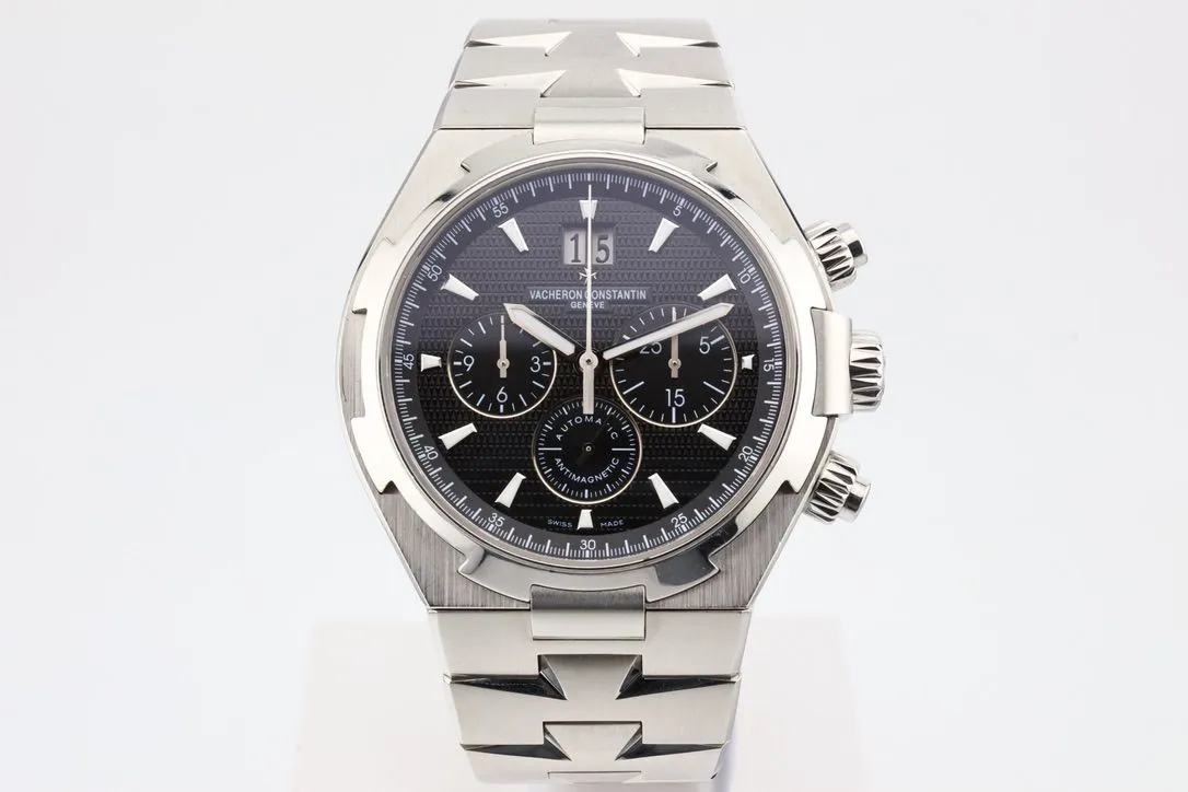 Vacheron Constantin Overseas Chronograph 49150/B01A 42mm Stainless steel Black