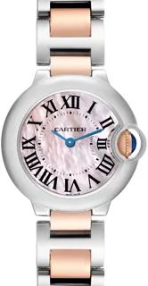 Cartier Ballon Bleu 28mm W6920034 Stainless steel Pink