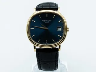 Patek Philippe Ellipse 3839 18k yellow gold Blue